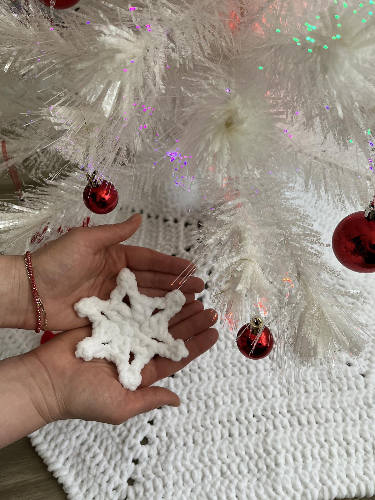 Plush Snowflake Sea Starfish