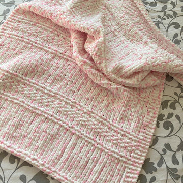 Lightweight Chunky Baby Blanket