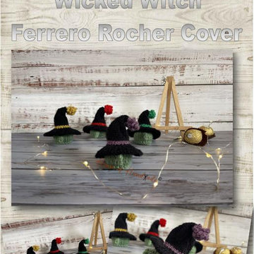 Wicked Witch Ferrero Rocher Cover Knitting Pattern
