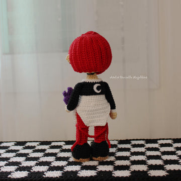 Iori Yagami Amigurumi Pattern – Digital Crochet PDF – Fanart Inspired
