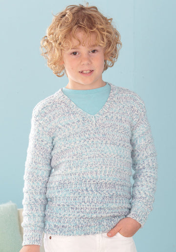 Sweater and Tank Top in Sirdar Peekaboo DK - 4457 - Downloadable PDF