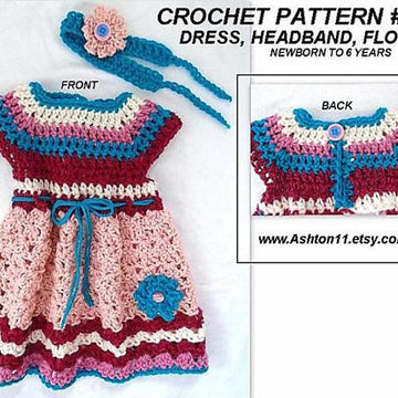 243- CROCHET DRESS