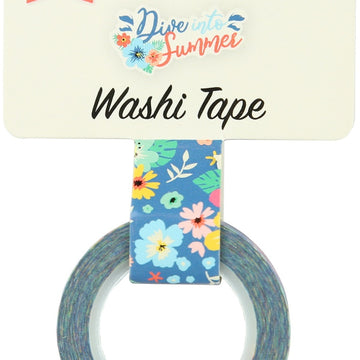 Echo Park Paper Echo Park Dive Into Summer Washi Tape 30' - Aloha Floral