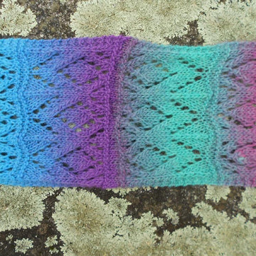 Lacy Northern Lights Scarf