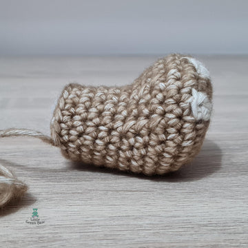 Glenn the Grizzly Bear - UK Terminology - Amigurumi