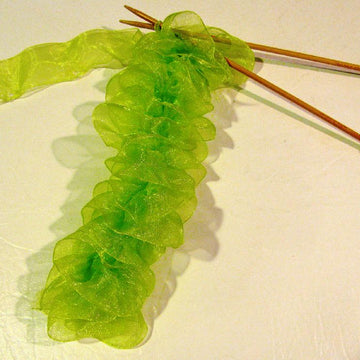 Organdy Gift Bow & Organdy Ribbon Scarf