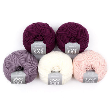 MillaMia Naturally Soft Aran 5 Ball Colour Pack