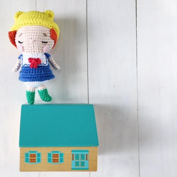 Makoto the magical girl amigurumi crochet pattern by amigurumei
