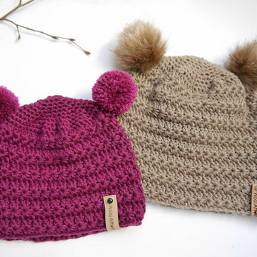 Crochet Pattern – Asterisk Set – Cap & Scarf – no.210E