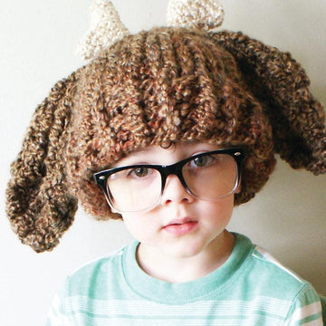 Chunky Deer Hat in Toddler, Child and Adult Sizes (hat012)