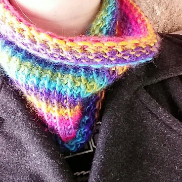 Kaleidoscope Infinity Cowl