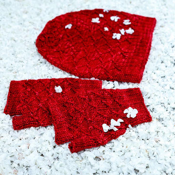 Rose Jam Mitts