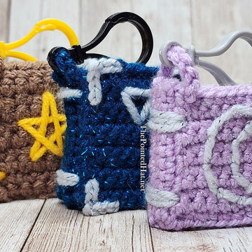 Mini Spellbook Keychain