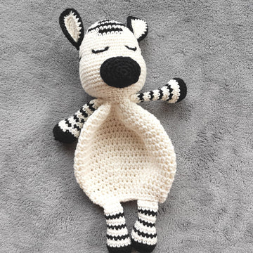 Zebra lovey - snuggler