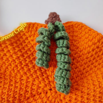 Pumpkin-Shaped Purse / Kürbisförmige Tasche