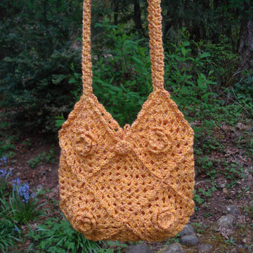 Granny Square Flowers Bag - PA-227