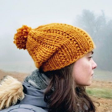Charlotte Knit Slouch Hat