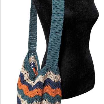 Vintage Ripple Market Bag