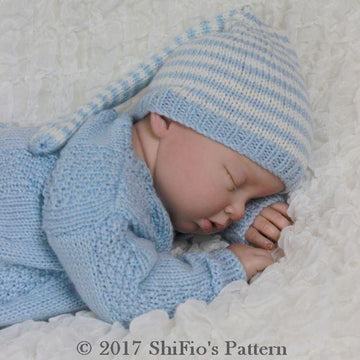 Baby Romper Knitting Pattern #176