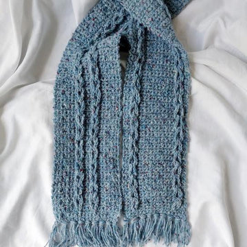 Faux Seam Scarf