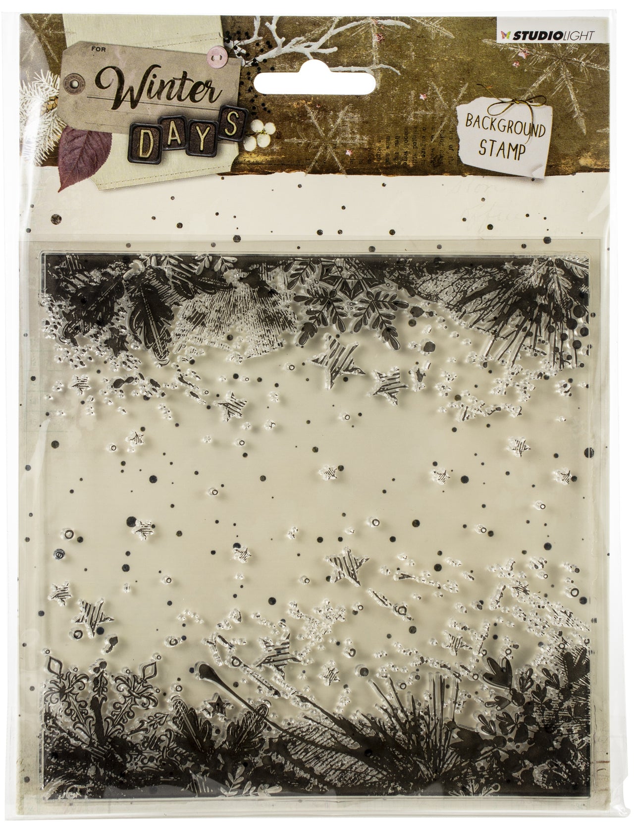 Studio Light Winter Days Background Stamp - 553974