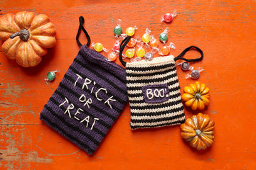 Scary Treat Bags in Lion Brand Vanna's Choice - L30192