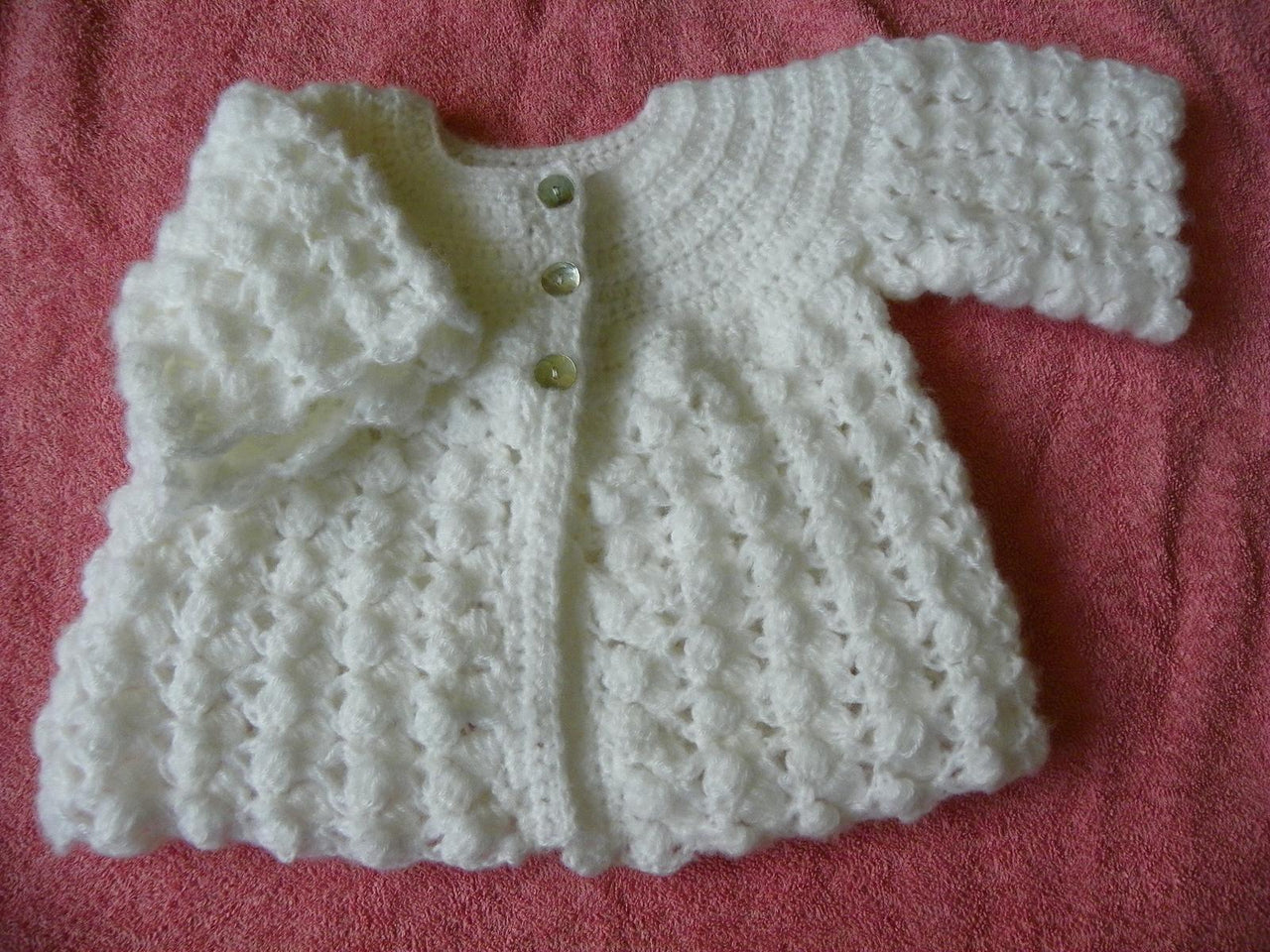 Cup 2 cluster matinee coat