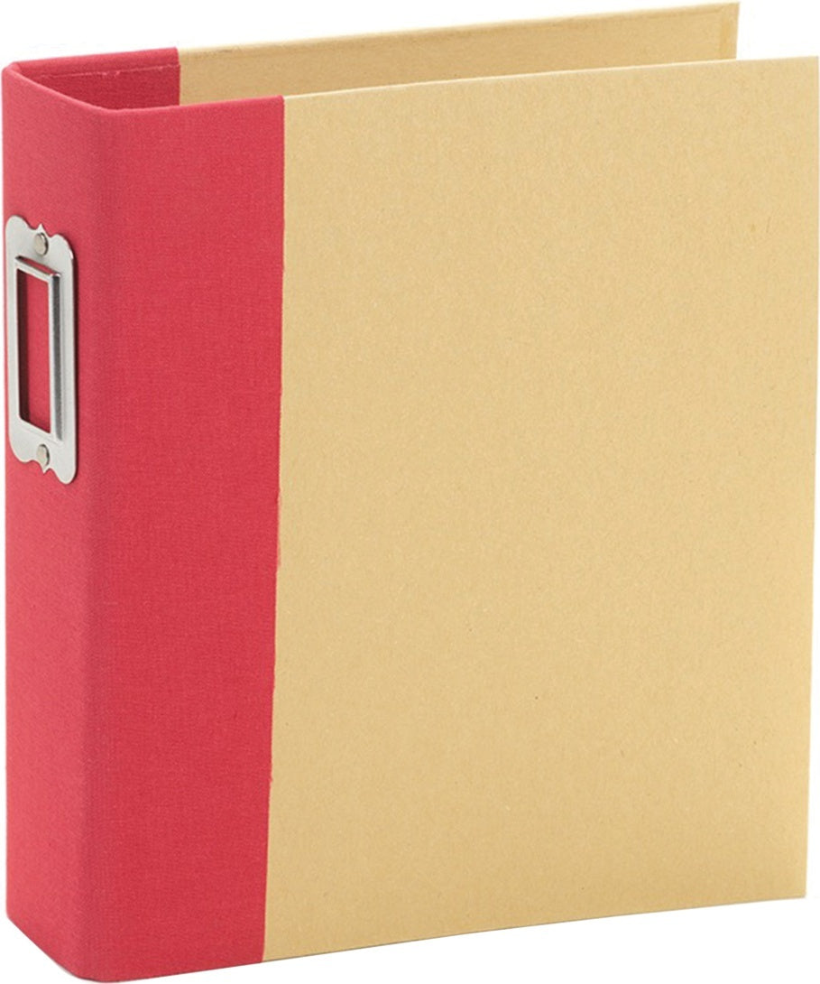 Simple Stories Sn@p! Binder 6"X8" - Red