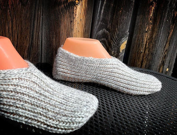 Super Simple Knit Slippers