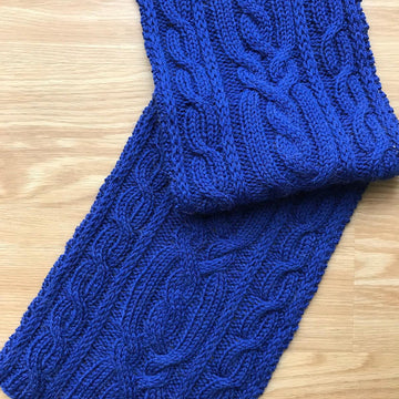Camden Cabled Scarf