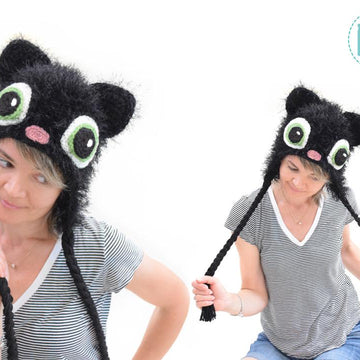 Sassy the Kitty Cat Furry Hat
