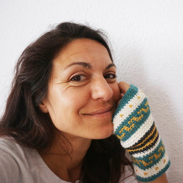 Andean Fingerless Mitts