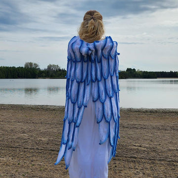Guardian Angel Wings Shawl