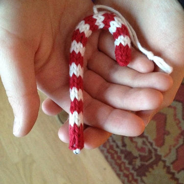 Mini-Stocking & Candy Cane Ornaments