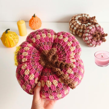Granny Stitch Pumpkins - Stacked Fall Pumpkin Decor - Crochet Pattern
