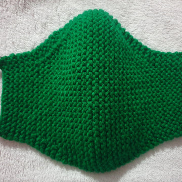 Garter Stitch Face Mask