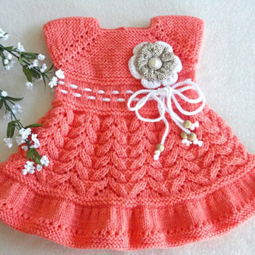 Knitting PATTERN Christening Baby Gown Baby Cardigan