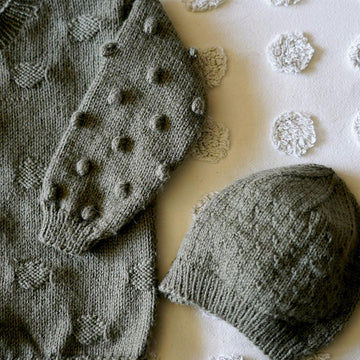 Olive Sweater and Hat - LF39