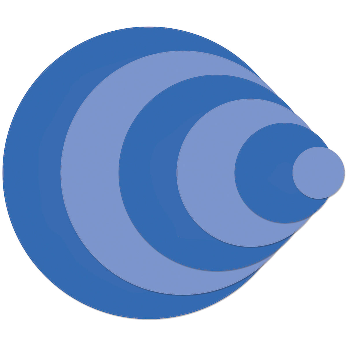 Kaisercraft Nesting Dies 6/Pkg - Circles .75"X.75" To 4.25"X4.25"
