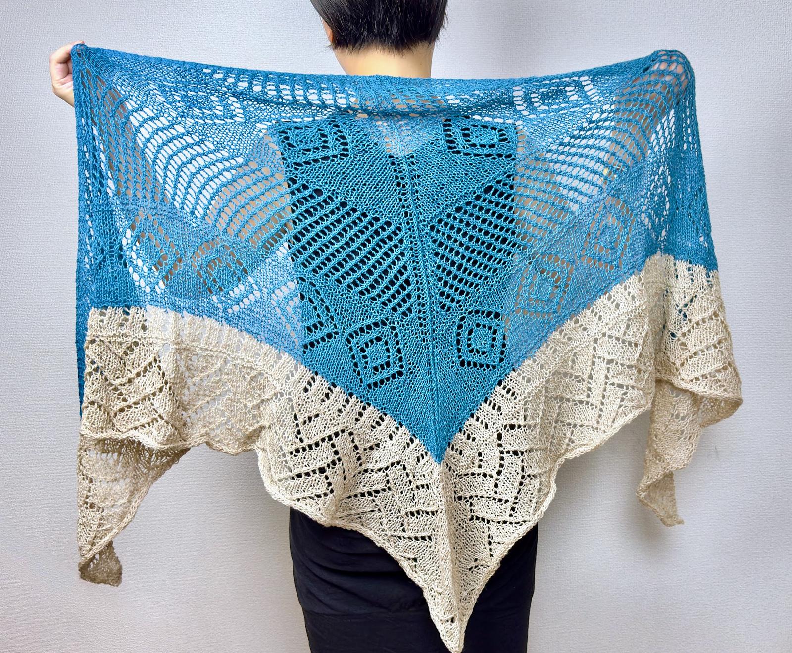 Graphic Elements Shawl