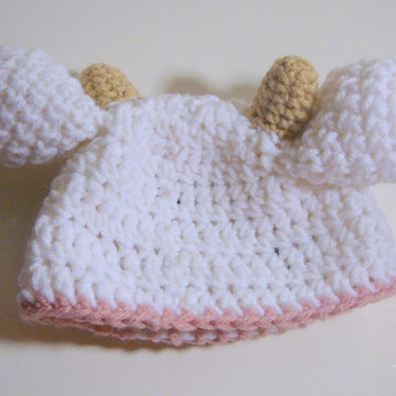 Cow Hat - Newborn to Adult