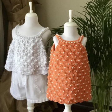 Pearl Shells Dress & Top N 627