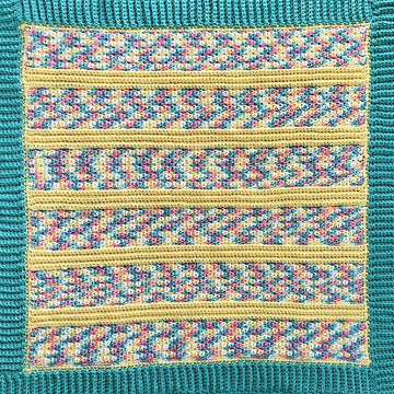 Pixie Stripe Baby Blanket