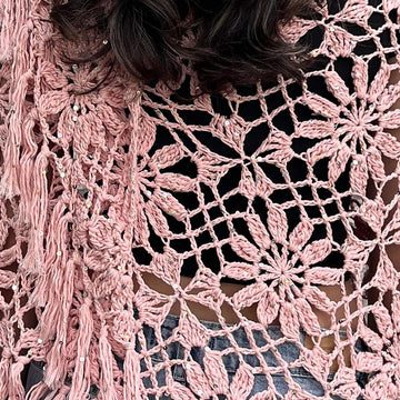 Cleopatra Flower Shawl