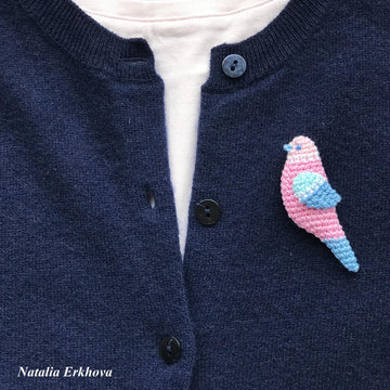 Brooch Bird
