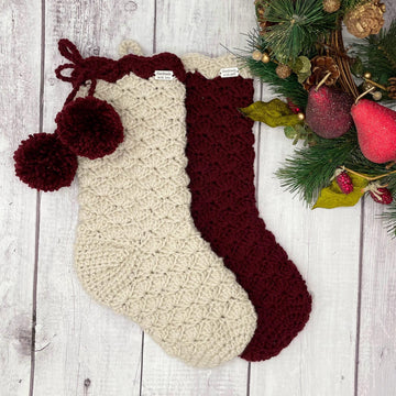 Snowball Christmas Stocking
