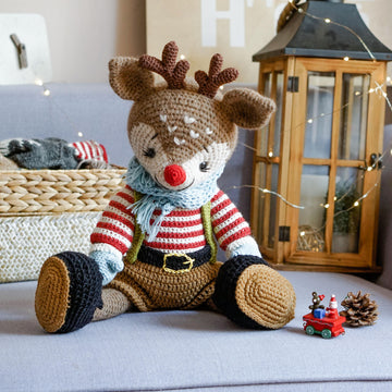 Crochet Toy Clothes Pattern - Outfit Elf for 15’’/40cm toys