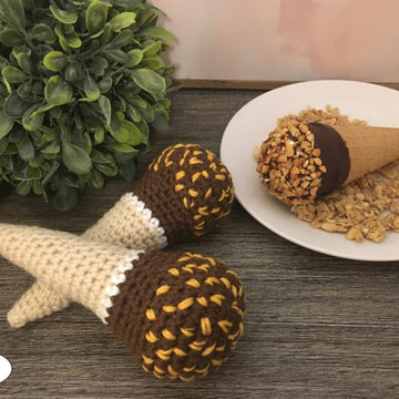 Chocolate Ice Cream Cone