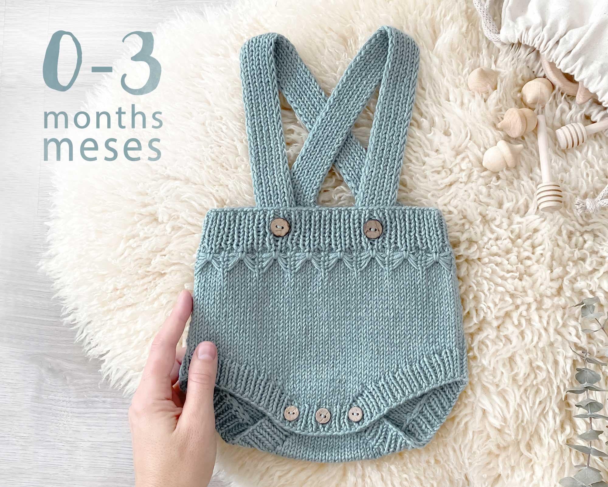 0-3 months - PETIT Knitted Diaper Cover