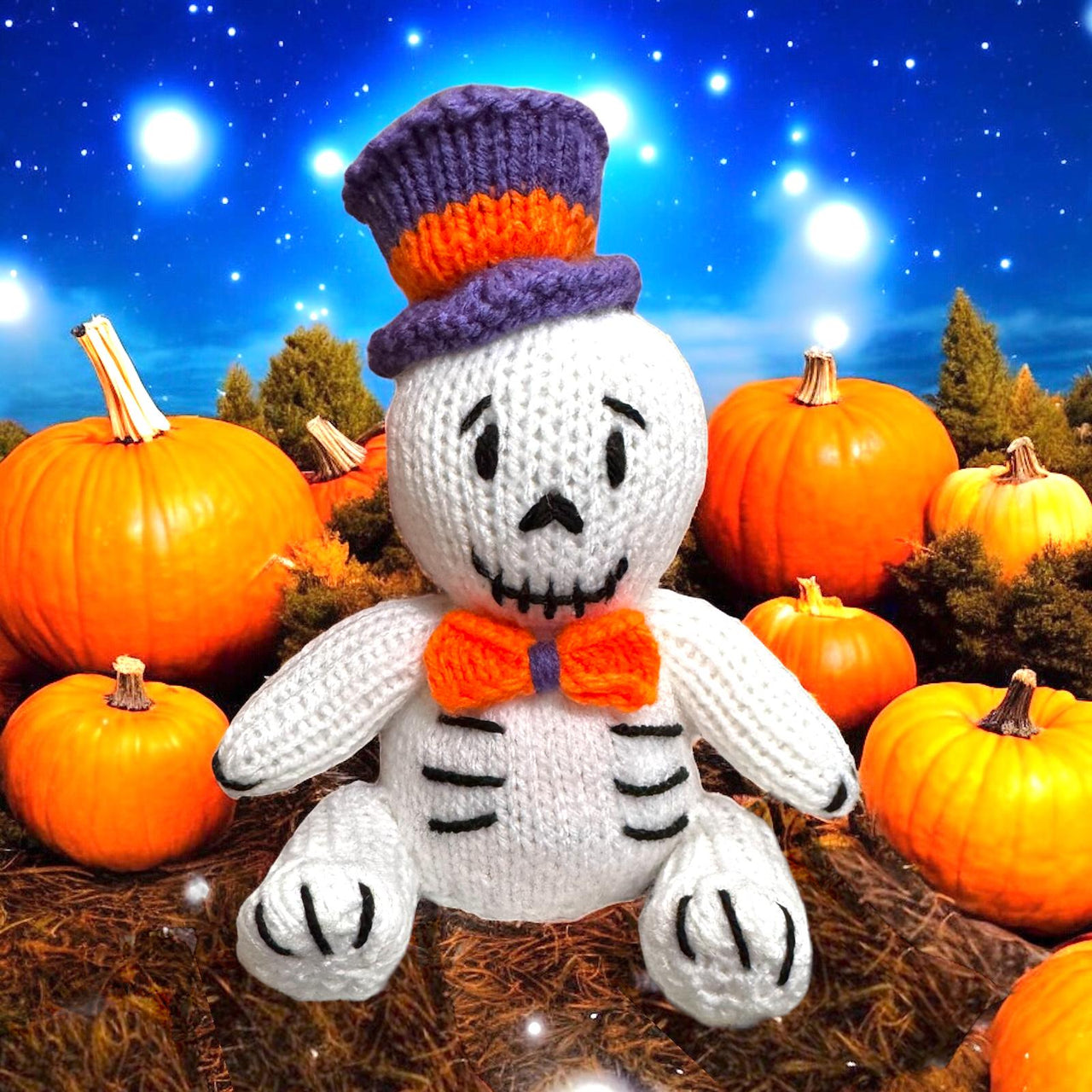 Halloween Funnybones Skeleton choc cover / toy